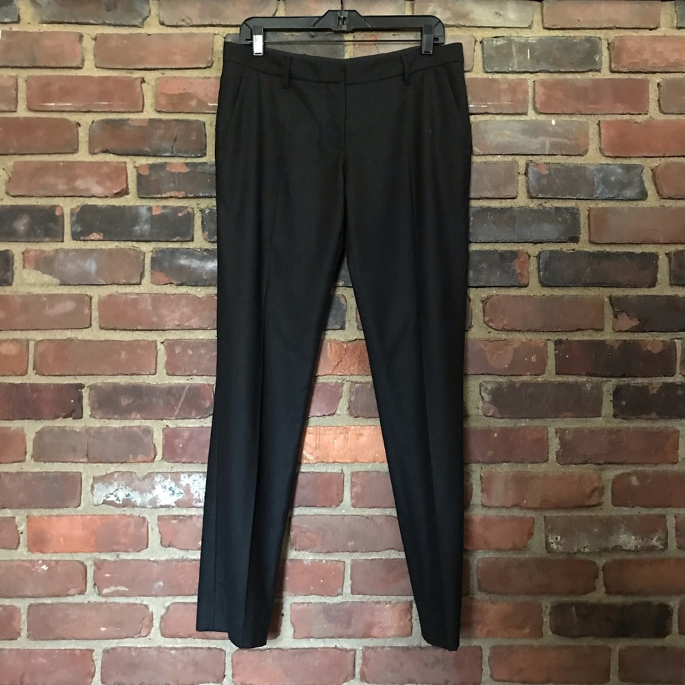 MIU MIU wool skinny dress pants size 42 (32” waist X 30.5” inseam) low rise